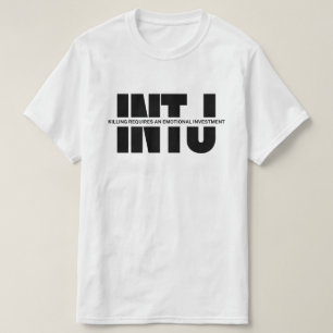 Camiseta Personalidad de INTJ MBTI humor INTJ cita graciosa