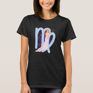 Camiseta Personalidad de Virgo signo zodiacal de agua Horós
