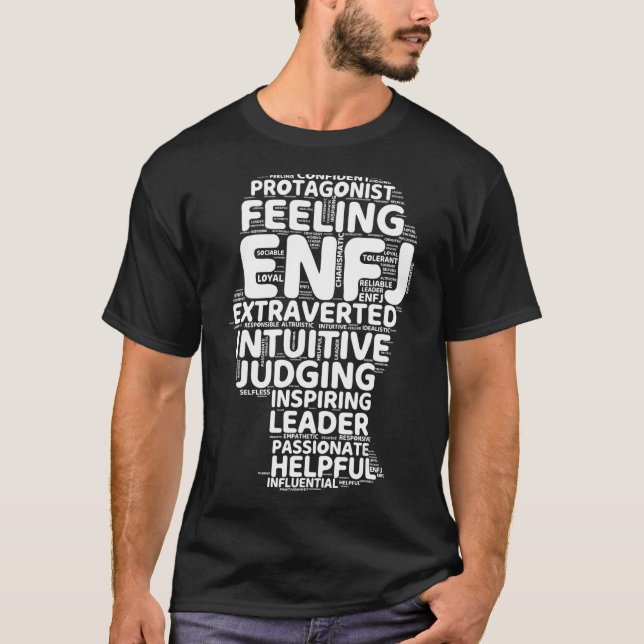 Camiseta Personalidad divertida extrovertida protagonista d (Anverso)