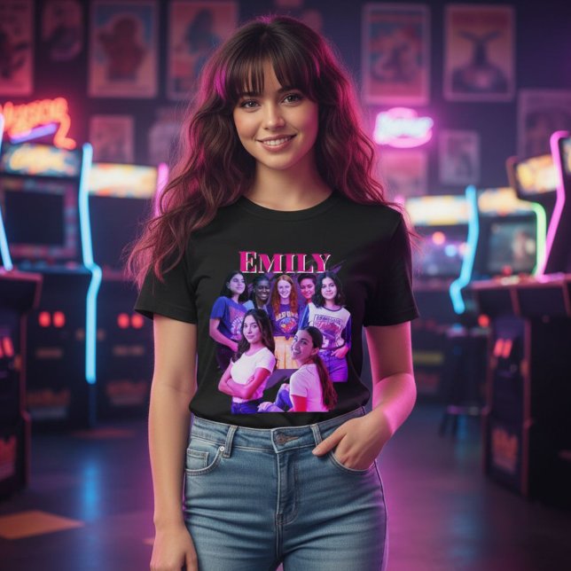 Camiseta Personalised Bootleg Rap T-Shirt: Retro 90s  (Subido por el creador)