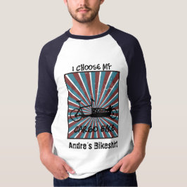 Camiseta personalisierbar Lastenrad retro und Spruch