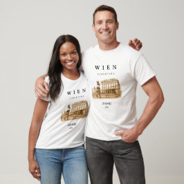 Camiseta Personalisierte Wien Albertina | Name & Jahr