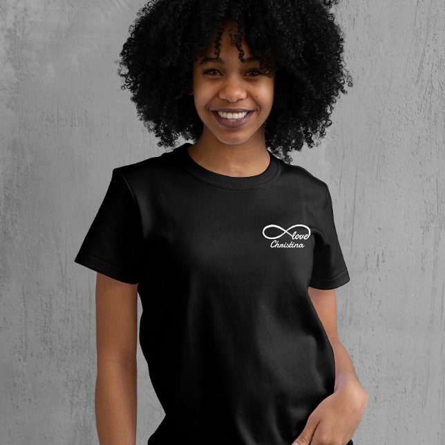 Camiseta Personaliza a Forever Love Couple (Subido por el creador)