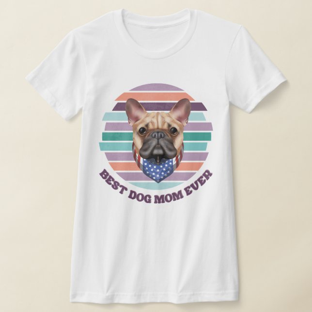 Camiseta Personaliza a la mejor madre del perro (Distribución)