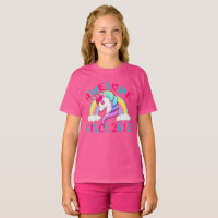 Personaliza el fantástico unicornio desde su año d
