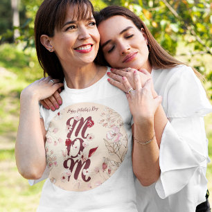 Camiseta Personaliza el feliz día de la madre