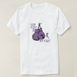 Camiseta Personaliza el lupus apoyando su lucha es el boxeo