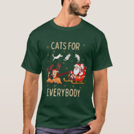 Camiseta Personaliza este diseño: Gatos para todos