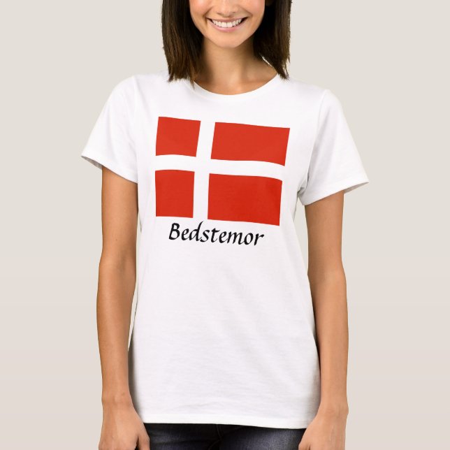 Camiseta ¡Personaliza tu Dannebrog! (Anverso)