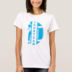 Camiseta Personaliza tu nombre de equipo de fútbol y tu nom