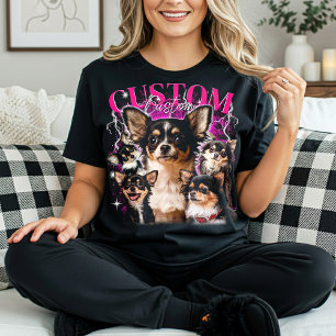 Camiseta PERSONALIZA TU propia mascota 90s bootleg vintage