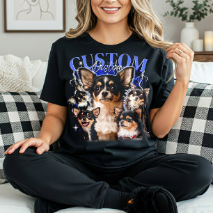 Camiseta PERSONALIZA Tu propia mascota 90s bootleg vintage