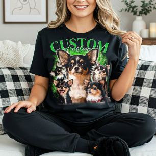 Camiseta PERSONALIZA Tu propia mascota 90s bootleg vintage