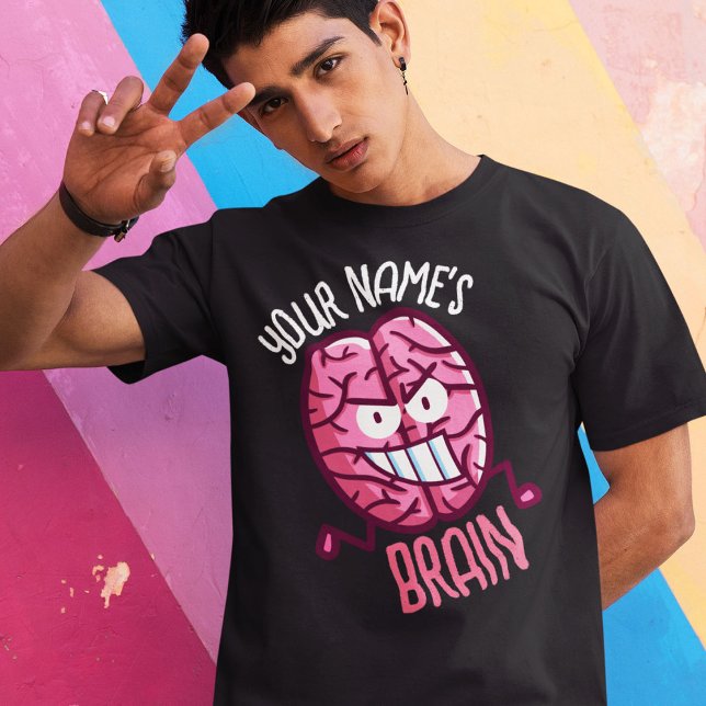 Camiseta Personaliza tu propio cerebro (Subido por el creador)