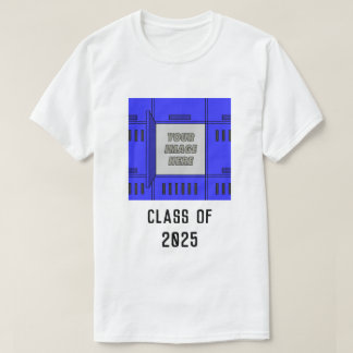 Camiseta Personalizable Abrir marco de localizador azul