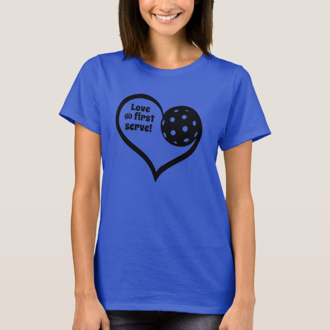 Camiseta Personalizable ❤️ Amor @ servir primero picnic (Anverso)