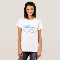 Personalizable azul y negro de Miami Beach