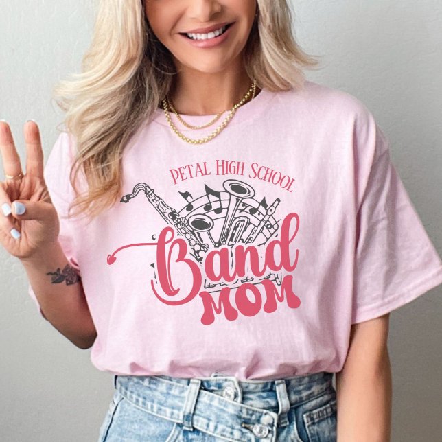 Camiseta Personalizable Band Mom (Band Mom Customizable T-Shirt
)