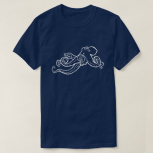 CAMISETA PERSONALIZABLE BLANCO DEL PULPO