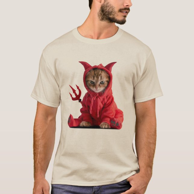 CAMISETA PERSONALIZABLE CAT DE DEVIL (Anverso)