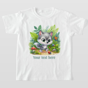 Camiseta Personalizable de amantes del zorro de los chicas