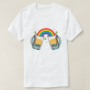 CAMISETA PERSONALIZABLE DE CERVEZA DE RAINBOW AGREGAR SU PR