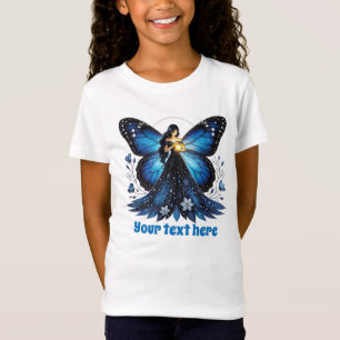 Camiseta Personalizable de chicas unicornio de fantasía de 