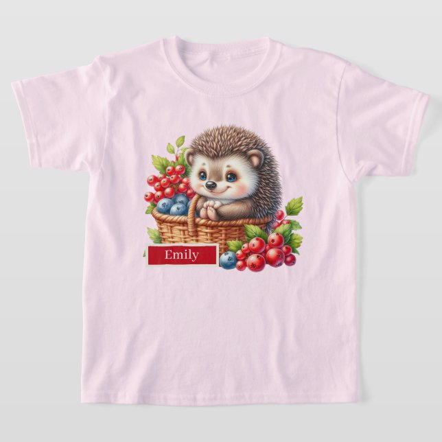 Camiseta Personalizable de hedgehog chicas (Distribución)
