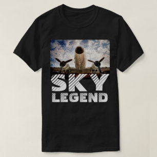 Camiseta Personalizable de la leyenda del cielo