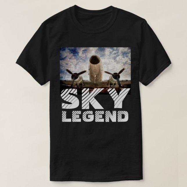 Camiseta Personalizable de la leyenda del cielo (Diseño del anverso)