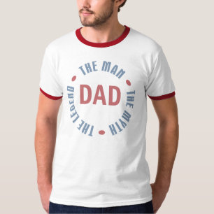 Camiseta Personalizable de la leyenda del mito del hombre