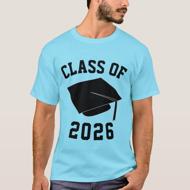 Camiseta personalizable de la promoción de 2026 (Anverso)