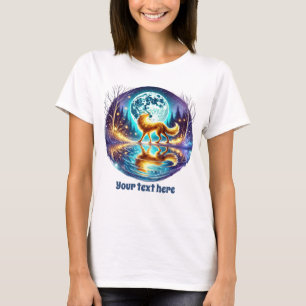 Camiseta Personalizable de los amantes del lobo dulce