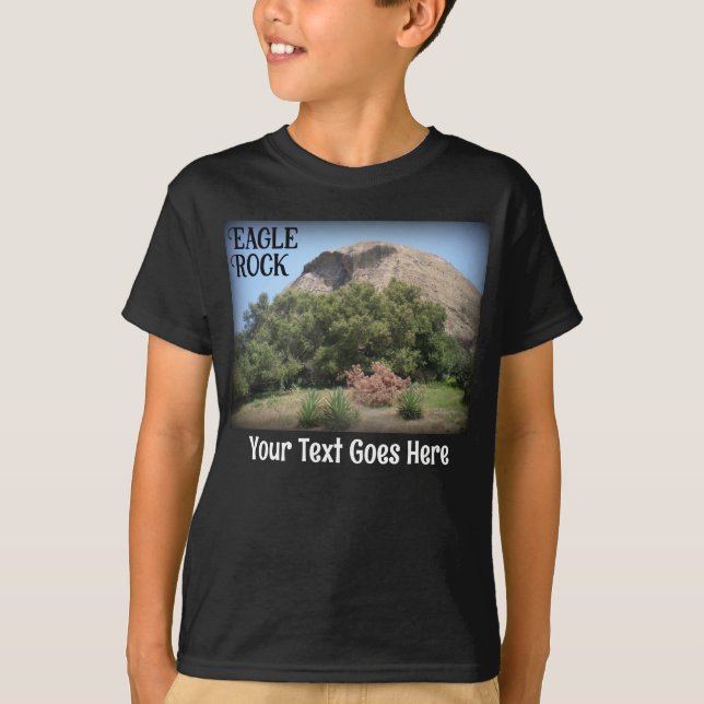 Camiseta Personalizable de Monumento a Eagle Rock Californi (Anverso)