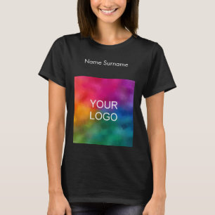 Camiseta Personalizable de negocio tu propio logotipo aquí 