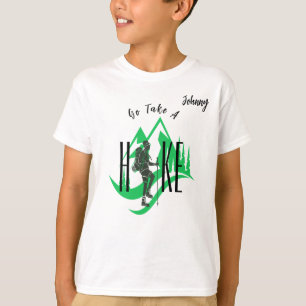 Camiseta personalizable de niño "Vamos a dar una caminata"