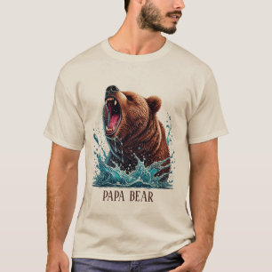 Camiseta personalizable de oso Guay Papa