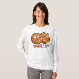Camiseta Personalizable de un diseño de galletas al día