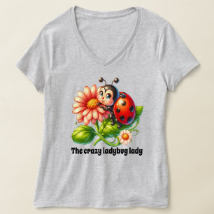 Camiseta Personalizable de una chica loca