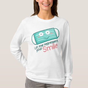 Camiseta Personalizable Déjame representar tu sonrisa