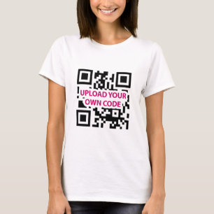 Camiseta Personalizable del código de QR