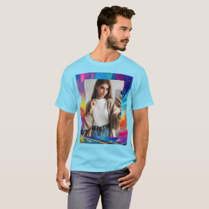 Camiseta Personalizable del espectro vibrante
