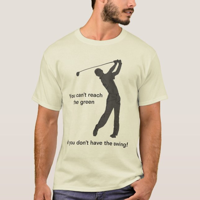 Camiseta Personalizable del libertino del golf (Anverso)