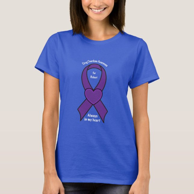 Camiseta Personalizable del nombre de la cinta de la (Anverso)