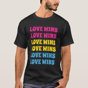 Camiseta PERSONALIZABLE del Orgullo LGBTQ Pansexual - Texto