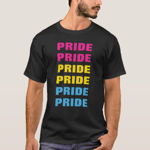 Camiseta PERSONALIZABLE del Orgullo LGBTQ Pansexual - Texto