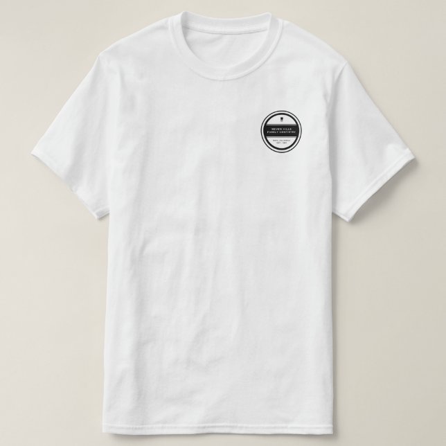 Camiseta Personalizable Dentistry Circle (Diseño del anverso)