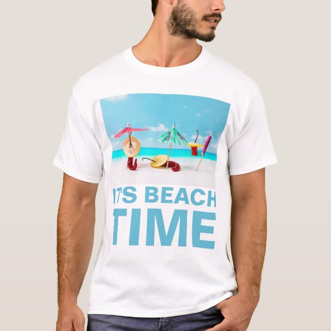 Camiseta Personalizable divertidísimo Chili Peppers Beach T (Anverso)
