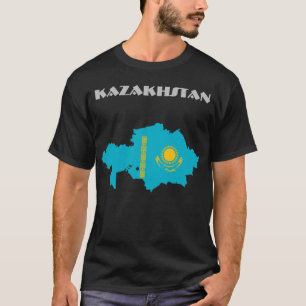 Camiseta Personalizable especial de Kazajistán para turista