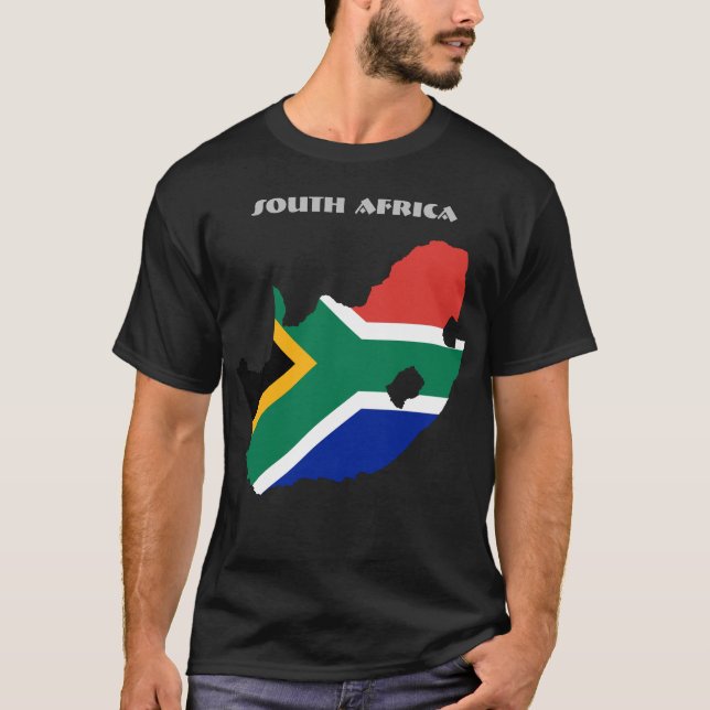 Camiseta PERSONALIZABLE especial de Sudáfrica para turistas (Anverso)
